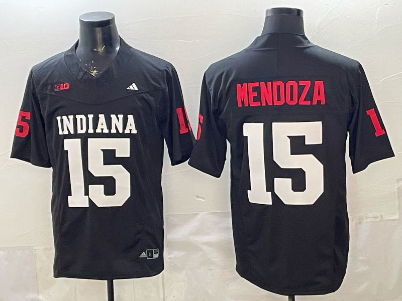 Men 2026 Ohio State Buckeyes #15 Mendoza Black Nike Limited NCAA Jersey 078
